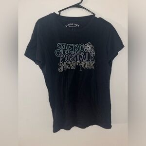 Tight Black Tee.